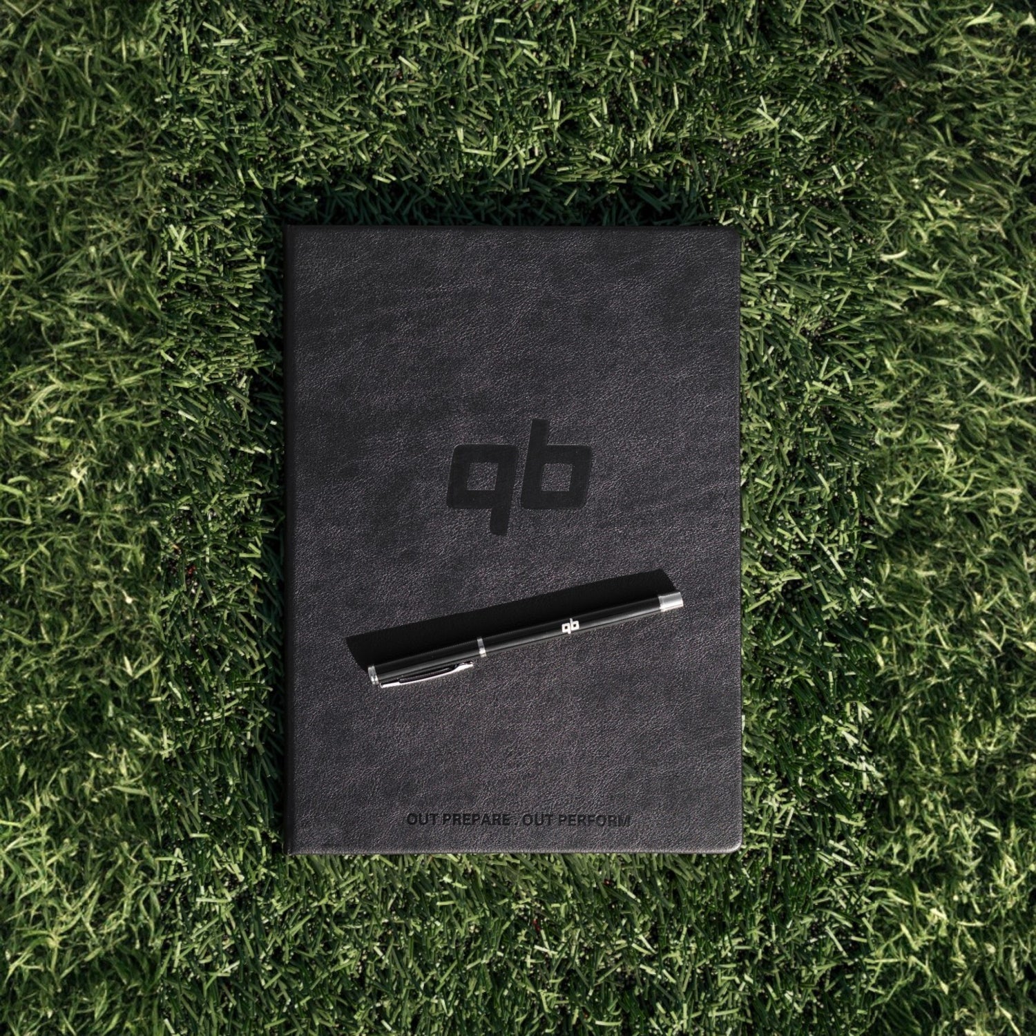 qb pocket passer leather notebook for quarterbacks