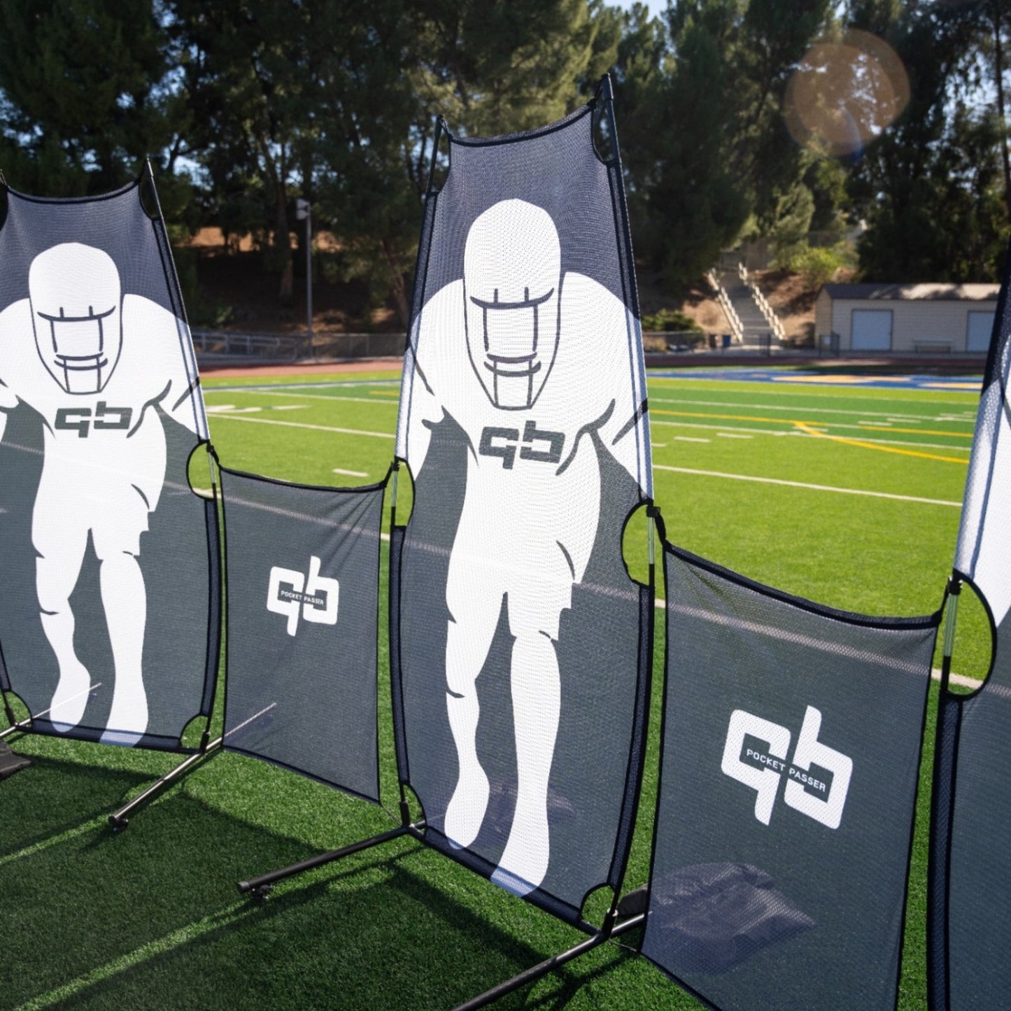 qbpp pocket passer pro three tall panels two mesh dividers for quarterbacks and qbs