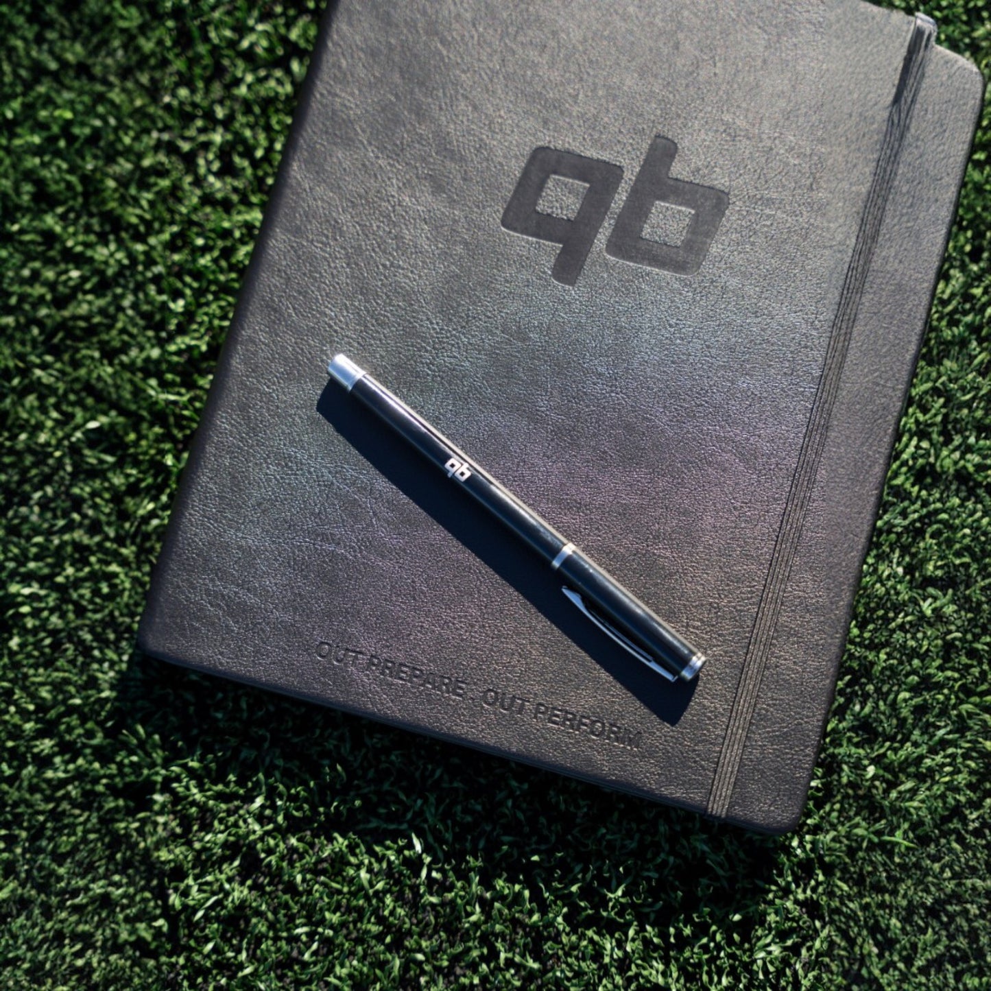 qb pocket passer leather notebook for quarterbacks