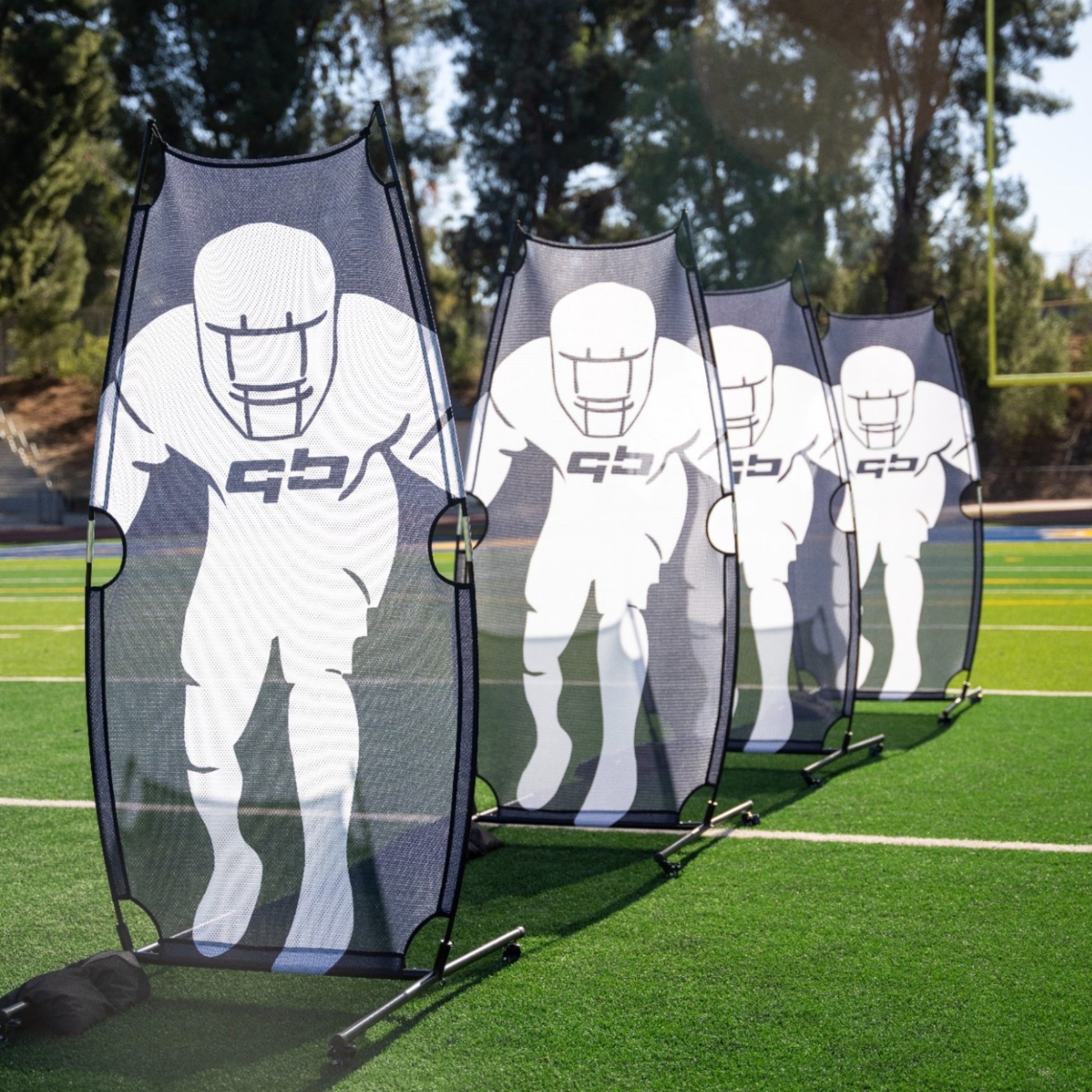 qbpp pocket passer panel single panel for quarterbacks and qbs multiple in a row drills